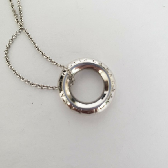 Lara Christie Designer Pedant Necklace Silver 925 Ring 15" New with box - Picture 2 of 7
